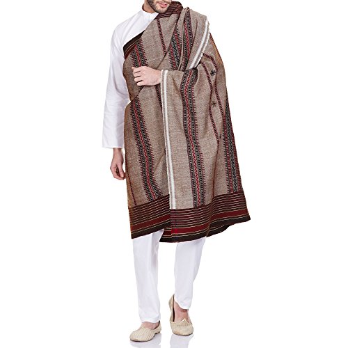 Preisvergleich Produktbild Handarbeit in Indien bestickt Woll Schal warme Packung Männer Zubehör