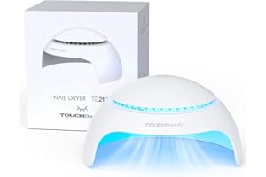 ‎TOUCHBEAUTY Nageltrockner für Kinder, LED-Nagellampe für normalen Nagellack mit Luft, Maniküre-Werkzeug zum Trocknen von normalem Lack zu Hause oder DIY - perfekt für Kinder, nicht für Gel-Nagellack AG-2130EU