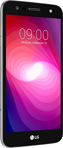 LG X Power2 Smartphone 5.5'' HD, Batteria da 4500 mAh, Ricarica Rapida, Fotocamera 13 MP+5 MP Grandangolare con Flash, Octa-Core, Shiny Titan [Italia]