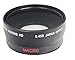 Produktbild 52MM (52 mm) Weitwinkel Objektiv 0.45x + Makro Vorsatzlinse für Nikon D3000, D3100, D3200, D3300, D5000, D5100, D5200, D5300, D5500, D7000, D7100, D7200, DF, D3, D3S, D3X, D4, D5, D40, D40x, D50, D60, D70, D70s, D80, D90, D100, D200, D300, D300S, D500, D600, D610, D700, D750, D800, D800E D810 SLR-Digitalkamera