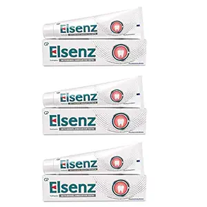 Elsenz Toothpaste with Biomin F ? prevents cavities and lets you eat worry-free (Combo Pack of 3)