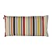 Produktbild Linum Kissenhülle COFFEE M0C bunt gestreift 35cm x 70cm aus Baumwolle mit Reißverschluss