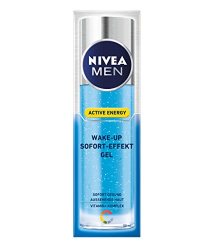 NIVEA Men, Erfrischendes Anti-Müdigkeits-Gel für Männer, 50 ml Spender, Active Energy Wake-Up-Sofort-Effekt-Gel - 3
