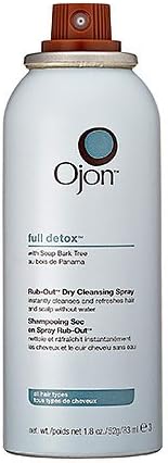 Ojon Full Detox Rub Out Dry Cleansing Spray Travel Size 83ml