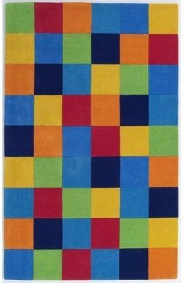 Kidding Around Boys' Blocks Kids Rug Rug Size: 2' x 3' by KAS Oriental Rugs