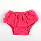 Gelb-Baby Rüschenhöschen Pumphose Windelabdeckung S - 2