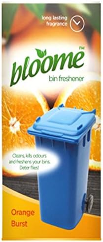 Bloome Bin Dustbin Freshener Powder Shake Absorb Odours Orange Burst 600g