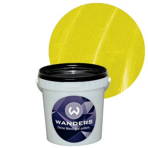 Wanders Metall-Optik Lemon Wand-Farbe Metallic-Effect Metall-Effekt-Farbe 1 Liter