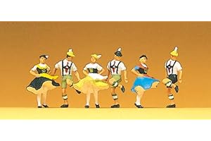 Preiser 1/87 Ème - PR10240 - Modélisme Ferroviaire - Danseurs Folkloriques