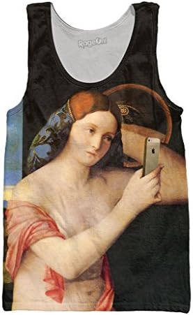 Rageon Men's Sunday Sexting Tank Top SM Multi