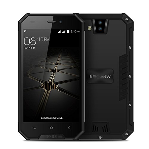 Telefonia Mobile Smartphone in offerte,Blackview BV4000pro IP68 Antipolvere Impermeabile 3G Dual SIM Quad Core 4.7'' HD Touchscreen IPS Android7.0 Smartphone,2GB RAM+16GB ROM,8MP/2MP,3680mAh