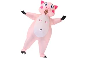 JASHKE Disfraces de Cerdo Hinchables Disfraz Hinchable Disfraz Inflable Adulto