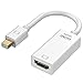 VicTsing Adaptateur Mini DisplayPort vers HDMI HDTV AV Câble Support TV 4K Résolution pour Apple Macbook Pro, iMac, MacBook Air, Mac mini Microsoft Surface Pro 1/Pro 2/Pro 3, Thinkpad X1/Carbon/Touch/Helix
