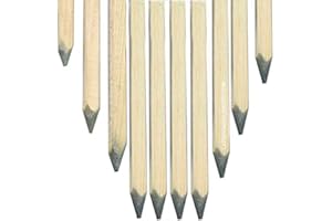 Suinga 10 x Poste tutor de madera 180 cm, diámetro 3 cm. Soporte de árboles. Construcción de vallas, cerecados, pérgolas, agricultura