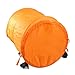 Tenflyer Cute Cartoon Style Laundry Toy Bin Storage Foldable Basket Kids Hamper (Orange)