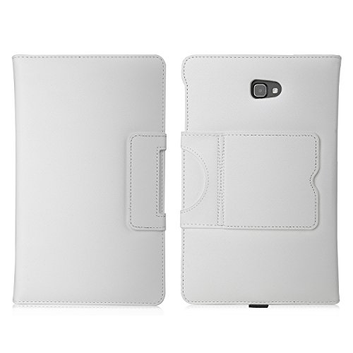 iBetter Samsung Galaxy Tab A 10.1 Bluetooth Tastatur Hülle Keyboard Case [QWERTZ Tastatur]- tastatur Hülle Ultradünn leicht SmartShell Ständer Schutzhülle mit magnetisch abnehmbar drahtloser Bluetooth Tastatur für Samsung Galaxy Tab A 10.1 Zoll T580N/T585N 2016 Tablet (Weiß) - 7