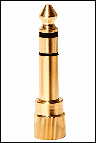 Preisvergleich Produktbild Technik@all KAS / 1 Kopfhörer-Adapter Schraubbar vergoldet