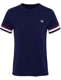 FRED PERRY Camiseta hombre M5133 266 BRAZALETE CAMISETA RAYADA