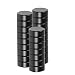 Produktbild Neodym Magnet 8x3 mm 25 Stück Schwarz N45 Extrem starke Scheibenmagnete für Whiteboard, Kühlschrank, Pinnwand, Magnettafel, Magnetstreifen, Werkstatt und vieles mehr