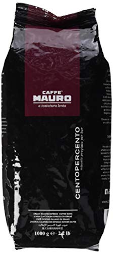 Mauro Espresso Centopercento Bohnen, 1er Pack (1 x 1 kg)