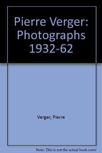 couverture de : Pierre Verger