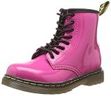 dr martens pascal pink glitter  Dr. Martens Mädchen BROOKLEE Patent HOT PINK Bootschuhe 23 EU