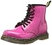 Dr. Martens Brooklee, Unisex Babies' Boots, Pink (Hot Pink Patent Lamper), 7 UK Child, 24 EU