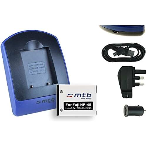 Amazon.co.uk fuji camera battery chargers