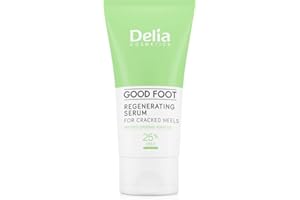 ‎DELIA COSMETICS Delia Cosmetics – Good Foot – Serum Regenerujące do Stóp – Nawilżenie i Regeneracja – Wygładza i Uelastycznia – Pękająca Skóra Pięt – 60ml