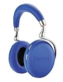 Parrot PF561004 - Auriculares de diadema cerrados (control remoto integrado, reducción de ruido, Bluetooth), azul