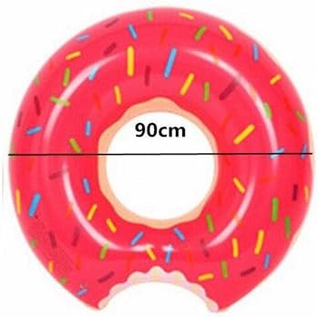 Yingtan Watermelon Swimming Ring Inflatable Floats Pool Swimming Float For Adult Floats Inflatable Watermelon Swim Ring Water Sports Toy,Doughnut 90Cm