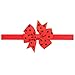 18 Pcs 3 Inches Boutique Girls Polka Dot Grosgrain Ribbon Colorful Pinwheel Children Kids Girls Hair Bows Headbands Band