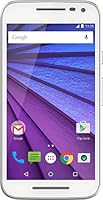 Motorola Moto G 3&egrave;me g&eacute;n&eacute;ration Smartphone d&eacute;bloqu&eacute; 4G (Ecran: 5 pouces - 8 Go - 1 Go RAM - Simple Micro-SIM - Android 6.0 Marshmallow) Blanc