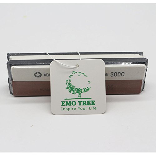 EMOTREE 6 in Set Wetzstein Abziehstein Schleifstein Grinder 180# 400# 800# 1500# 2000# 3000# Messerschärfer mit Rutschfesten - 5
