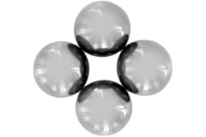 AIMANTIX - 4 Boules Anti-stress Magnétiques en Hématite - Apporte Énergie et Apaisement - Allie Les vertus des Minéraux et des Aimants