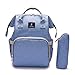 Produktbild Pandady Baby-Wickeltasche Mit USB-Schnittstelle, wasserdichte Windeltasche Mit Großer Kapazität, Kits Mummy Mutterschaftsreiserucksack, Krankenpflege-Handtasche,Blueb
