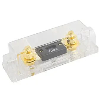 WorldCare Connector 100A ANL Fuse Holder for Auto Car