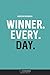 Produktbild Abnehmtagebuch: WINNER. EVERY. DAY.: Diät- & Sporttagebuch zum Ausfüllen (100 Tage)