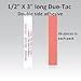 Price comparison product image DUO TAC TAPE 1/2" X 3" X 36 STRIPS WIG HAIR PIECE TAPE