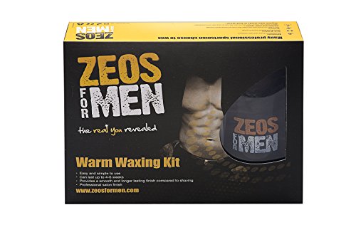 ZEOS Warm Waxing Kit for Men