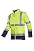 Produktbild SIOEN 1874A2EF52783XL Antistatische Hi-Vis Bomberjacke mit abnehmbaren Ärmeln, schwer entflammbar, 3X-Large, Gelb/Navy