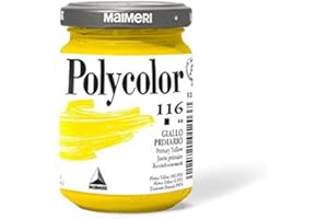 MEMOTAK Maimeri Polycolor Vasetto 140 ml. (Giallo Prim.)