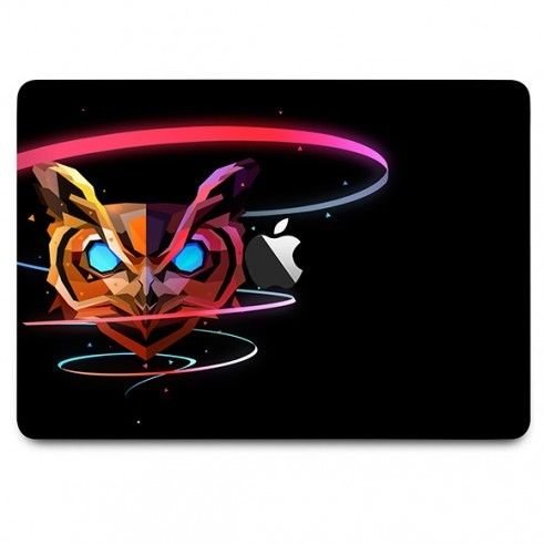 GADGETS WRAP Apple MacBook Pro Touch Bar 13 inch Printed Skin for Top - Noctua