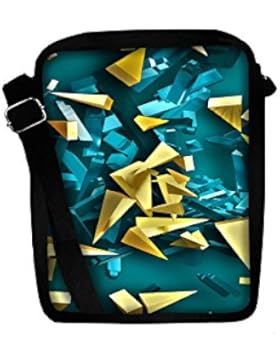 Snoogg , Damen Umhängetasche mehrfarbig multi