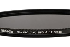 Haida Slim Extrem ND Graufilter PRO II MC (mehrschichtvergütet) ND3.6 (4000x) 82mm - inkl. Cap mit Innengriff