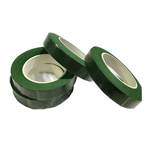 AmgateEu 4 rotoli di nastro Rolls pianta Tie giardino quota verde Rotolo di carta Dimensioni 88 'x 1/2 "