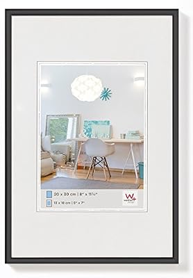 Walther KV015B New Lifestyle Cadre Photo en Plastique, Noir, 20 x 30 cm