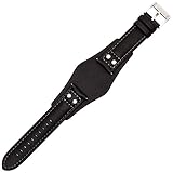 leder armband apple watch 3 UHRENARMBAND - original FOSSIL Lederband aus mit fester Bandbreite, angepasst für Uhren von FOSSIL