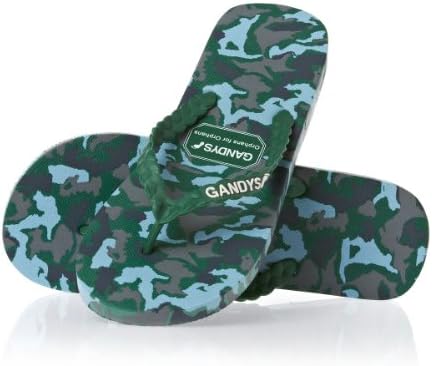 Gandys Prints Green Army Mens - 7-8 UK / 41-42 EU
