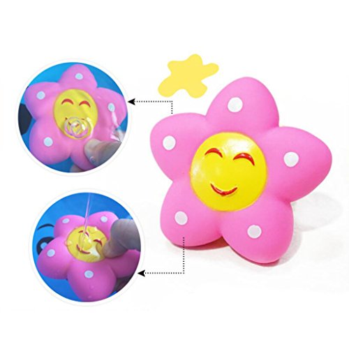 Gazechimp 3 Stück Baby Badespielzeug (Sonnenblume Gießkanne Squirter) Wasserspielzeug - 6
